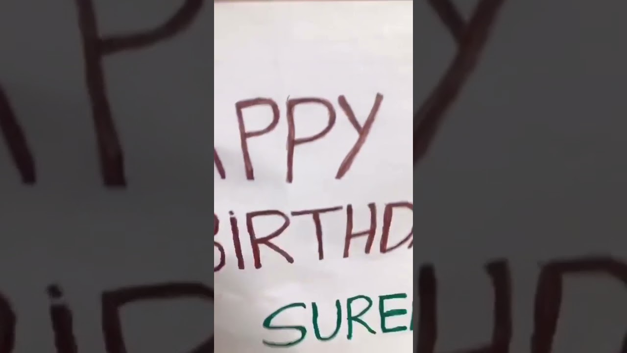 😍😘🤭Actress Surekhavani birthday wishes Tribute video 🎁🎂🎉