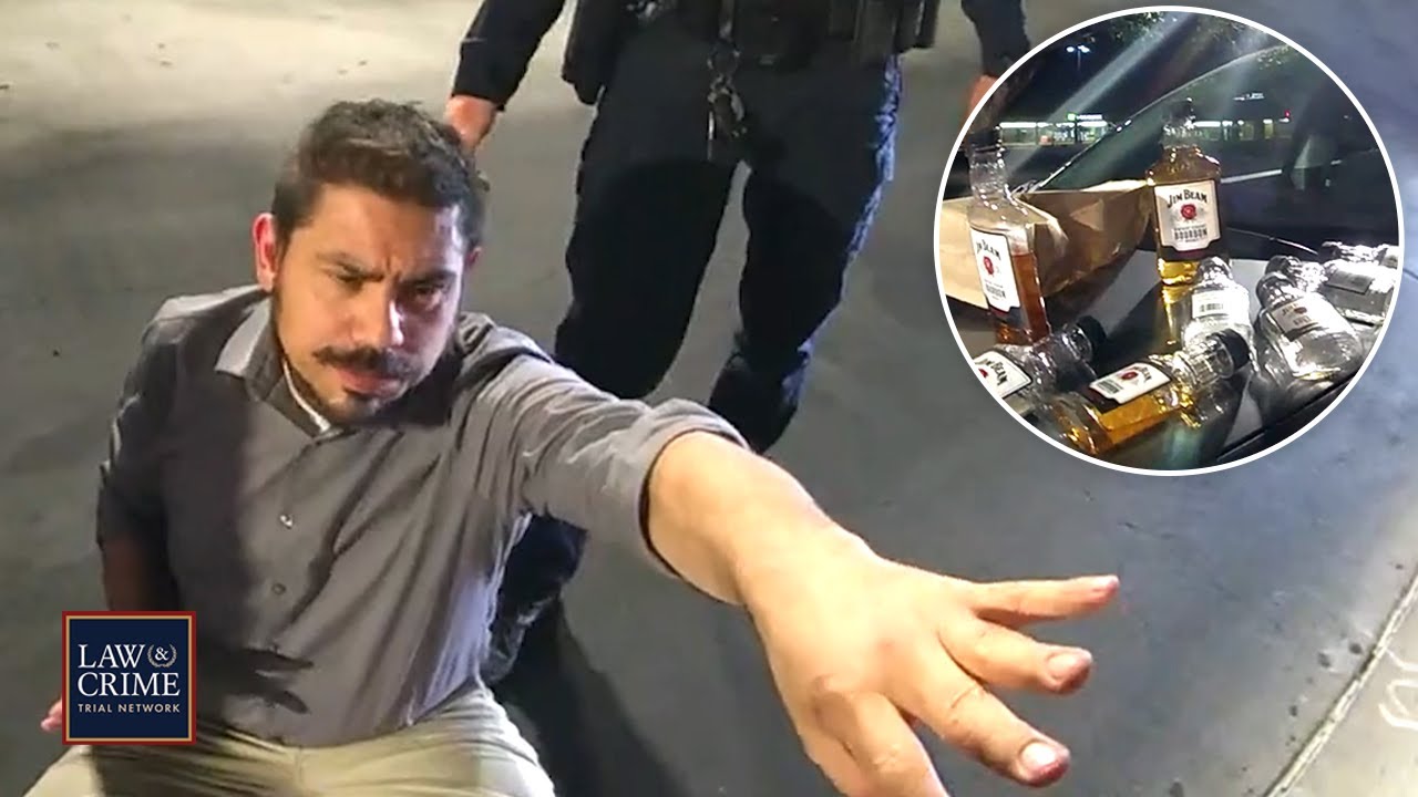 Shocking DUI Arrest Caught on Camera Intoxicated Driver Detained