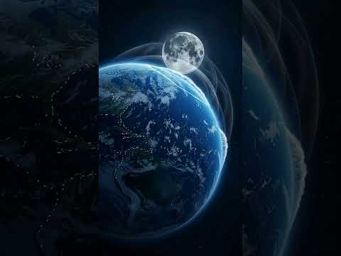 With Moon earth 🌍 /  #shorts #3danimation