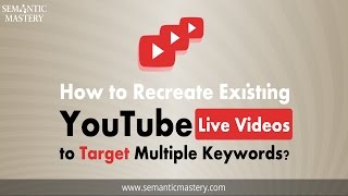 multiple remixing of youtube videos for multiple keywords