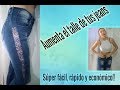 DIY || Aumenta el talle de tus jeans || Aumentar la cintura