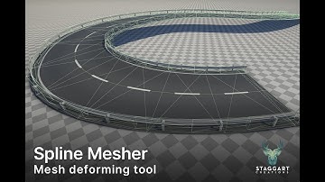 Spline Mesher - Unity mesh deforming tool
