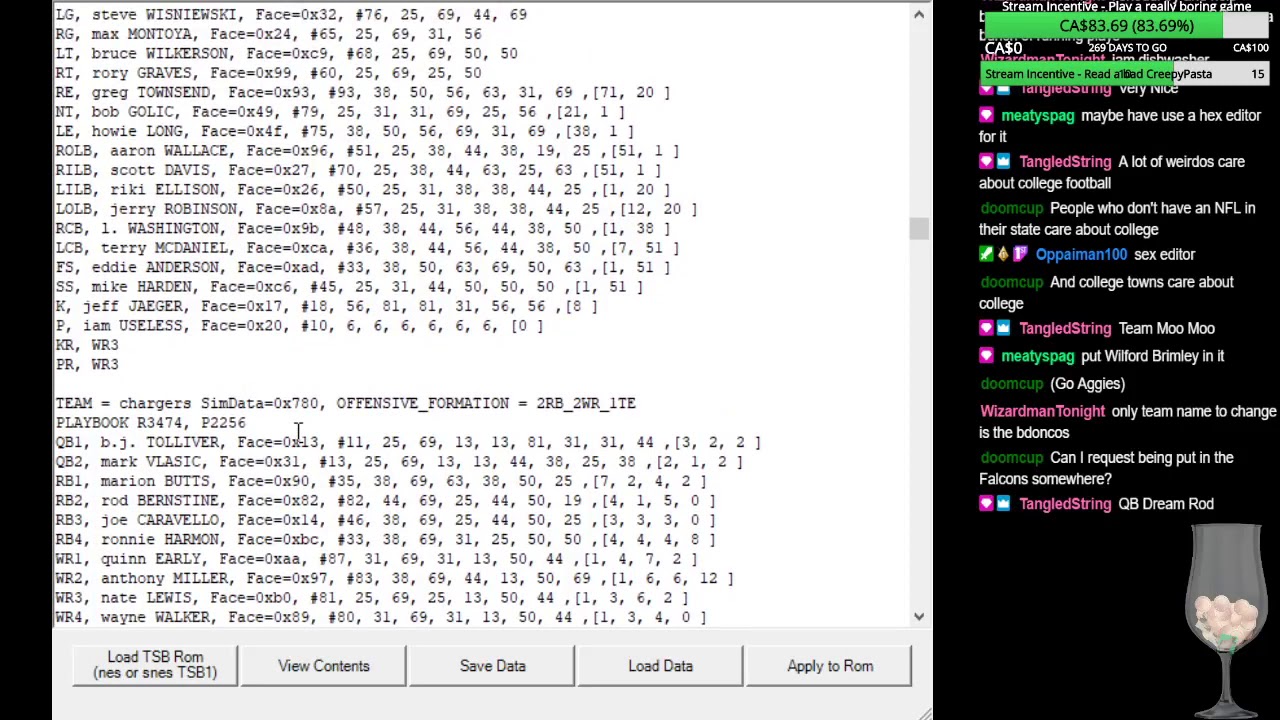 Let's make the worst meme hack of Tecmo Super Bowl! - YouTube