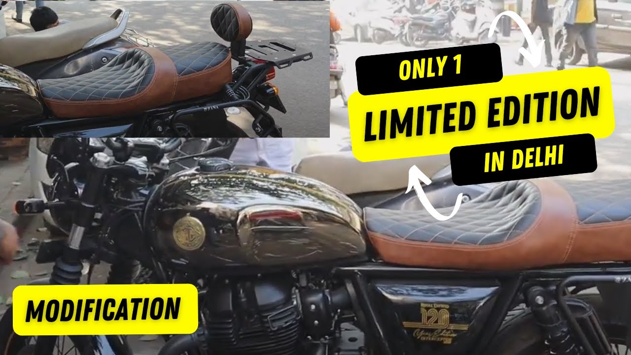 Limited Edition ROYAL ENFIELD I 650 Modification Karol Bagh YouTube