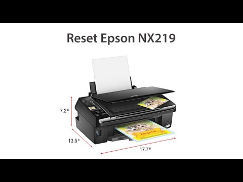 video Reset Epson NX219 Wicreset Key