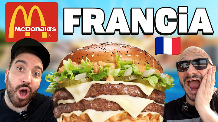 McDONALDS FRANCE: BETTER THAN ITALY!