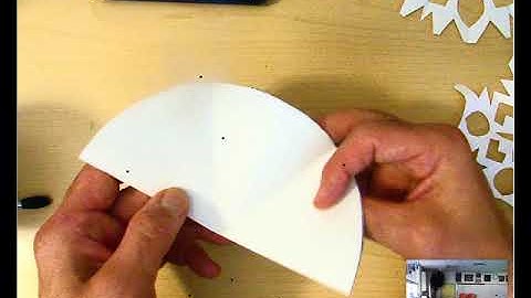 Third and Fourth Grade Snowflakes