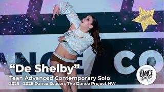 De Shelby | Teen Advanced Contemporary Solo – Zivia D. | ULTRA Seattle 2026