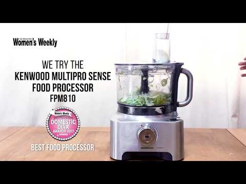 Tried & Tested: Kenwood Multipro Sense Food Processor FPM810 - YouTube