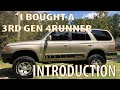 2002 4Runner Introduction 3rd Generation 4x4