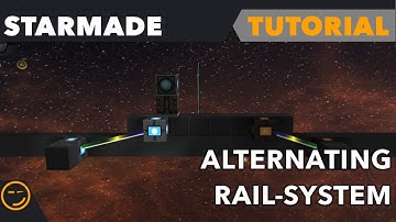 Starmade how to build alternating rail system