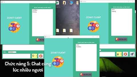 Demo Bài tập Chat App