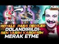 HİÇ ROYALE PASSİ OLMADI BEN VARIM KARDEŞİM PUBG Mobile Takipçimin Hesabını Fulledim