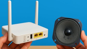 Say Goodbye to Internet! Insert an Old Speaker into the WIFI Router and Unlock Free TV Channels