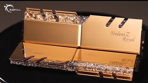 G.SKILL Trident Z Royal Series - High-Class RGB Performance DDR4 Memory