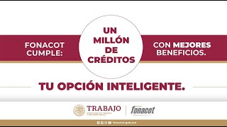 Fonacot Entrega En 1 Año Un Millón De Créditos Más Baratos.