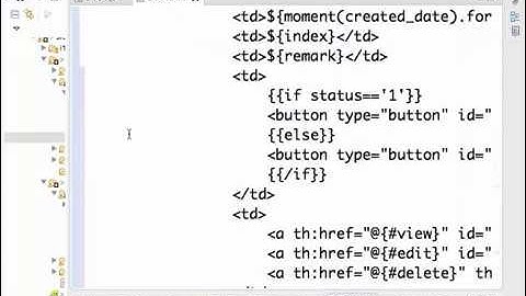 6.6 Spring RESTful Web Service Pagination & Web Client JQuery BootPag JQuery Template