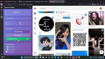 PinVault Pro - Pinterest Bulk Image Downloader Extension Demo 2025