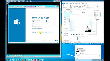 Office365 Using Lync to share desktops