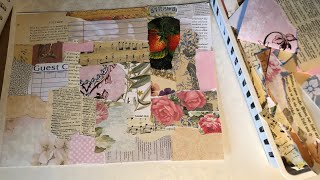 Craft with Me - Scrap Busting - Hodge Podge Collage Sheet