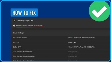 How to Fix Unable to Retrieve Settings Try Again Later in Nvidia App (2025)