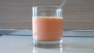 Морковный сок со сливками видео рецепт. Книга о вкусной и здоровой пище(Сайт проекта:http://www.videocooking.ru Приготовлено по рецепту из