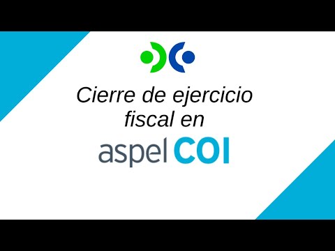 Cierre de ejercicio