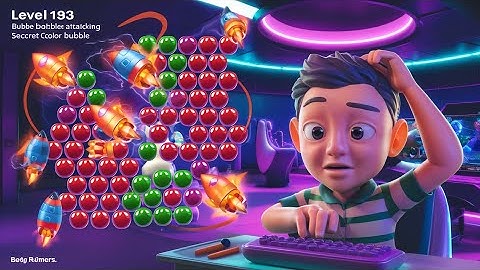 Bubble Shooter level 193 #gameplay #gaming #shootbubble #games