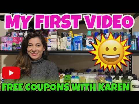 ✅WELCOME TO MY CHANNEL **MY FIRST COUPONIG VIDEO**✅