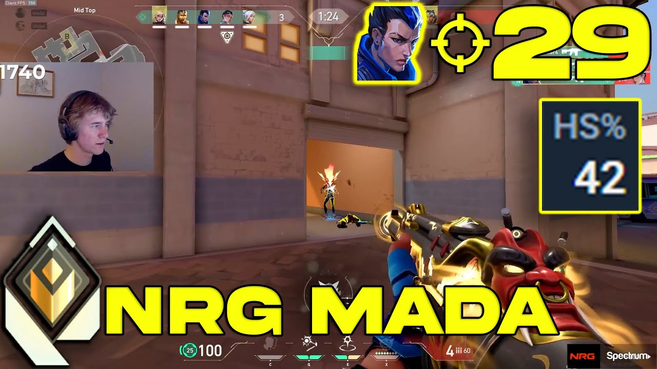 BEST AIM IN NA?! - NRG mada [NA] #TeamMVP - YouTube