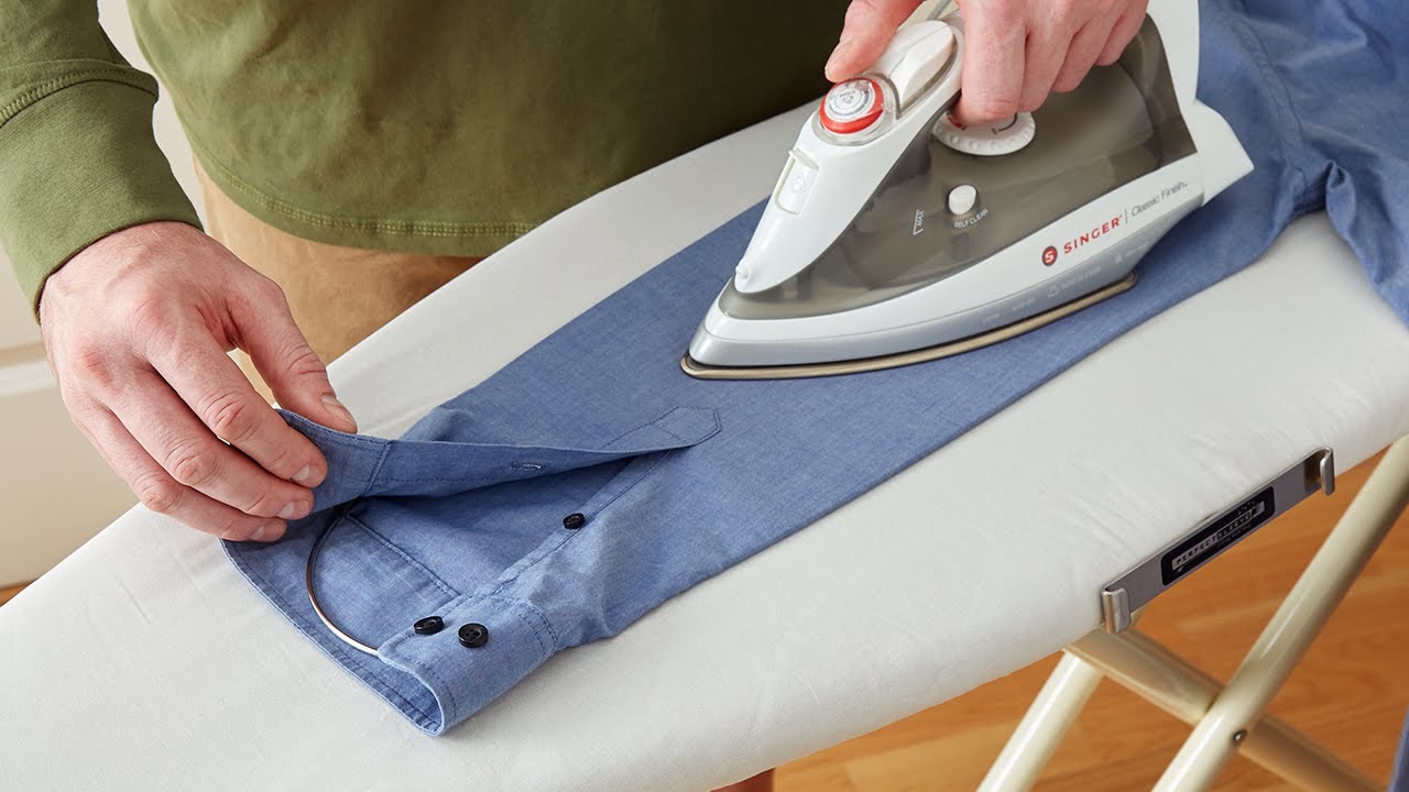 The Perfect Sleeve | Shirt Sleeve Ironing Tool - YouTube