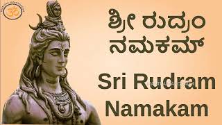 ಶ್ರೀ ರುದ್ರಂ ನಮಕಮ್ | Sri Rudram Namakam with Kannada Lyrics | Powerful mantra | Mantra Mahodadhi