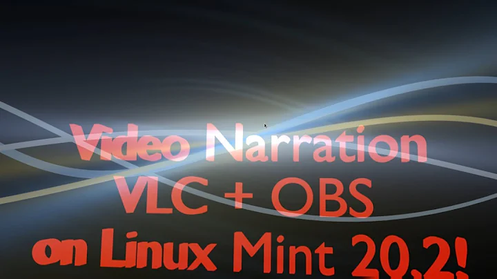 Narrate videos with VLC and OBS!