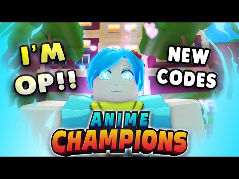 NEW* WORKING CODES FOR ANIME CHAMPIONS SIMULATOR! ROBLOX ANIME