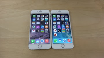 iOS 8.3 Beta 4 vs. Official iOS 8.2 - Which Is Faster? (4K)