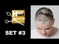 Hair Set #3 (выбривание рисунков, выпрямление, накрутка, стрижка, BaByliss Harisma Alterna - GB, RU)