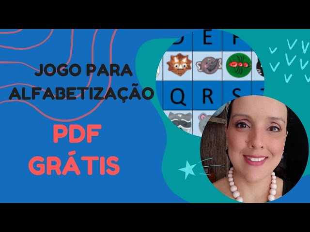 Jogo Alfabetização _ Quebra-cabeça _ PDF grátis #animalfabeto