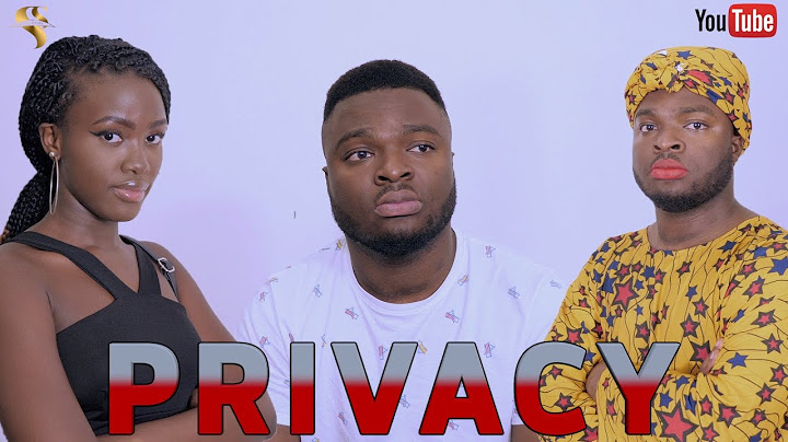 AFRICAN HOME: PRIVACY
