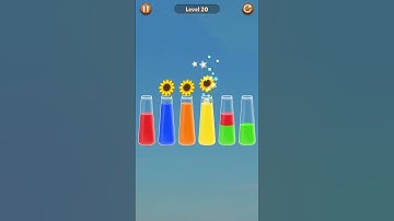 ✨ Satisfying Water Sort Puzzle – Level 20 #satisfying #games #puzzlegame #asmr