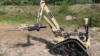 Introducing the RAVEN-8 Multi-Shot Robotic EOD Disrupter