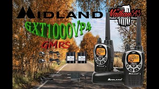 Midland "GXT 1000 VP4" 50 Channel Waterproof GMRS Two Way Radio (Review)