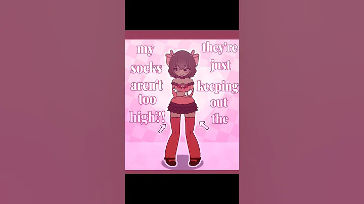 I'm not cute!! 😡 #tweening #art #animation #oc #shylieluv