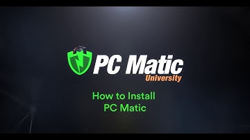 How to Install PC Matic