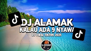 DJ ALAMAK (KALAU ADA 9 NYAWA) || DJ VIRAL TIKTOK 2025