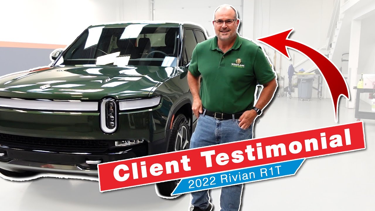 "He's METICULOUS!" - Referred Rivian Owner Chooses IMMACULATE for SunTek Reaction PPF!