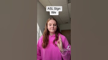 Learn How To Sign "We" in ASL for Beginners | American Sign Language #shorts