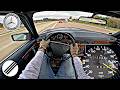 1988 Mercedes-Benz 500 SE W126 TOP SPEED DRIVE ON GERMAN AUTOBAHN🏎