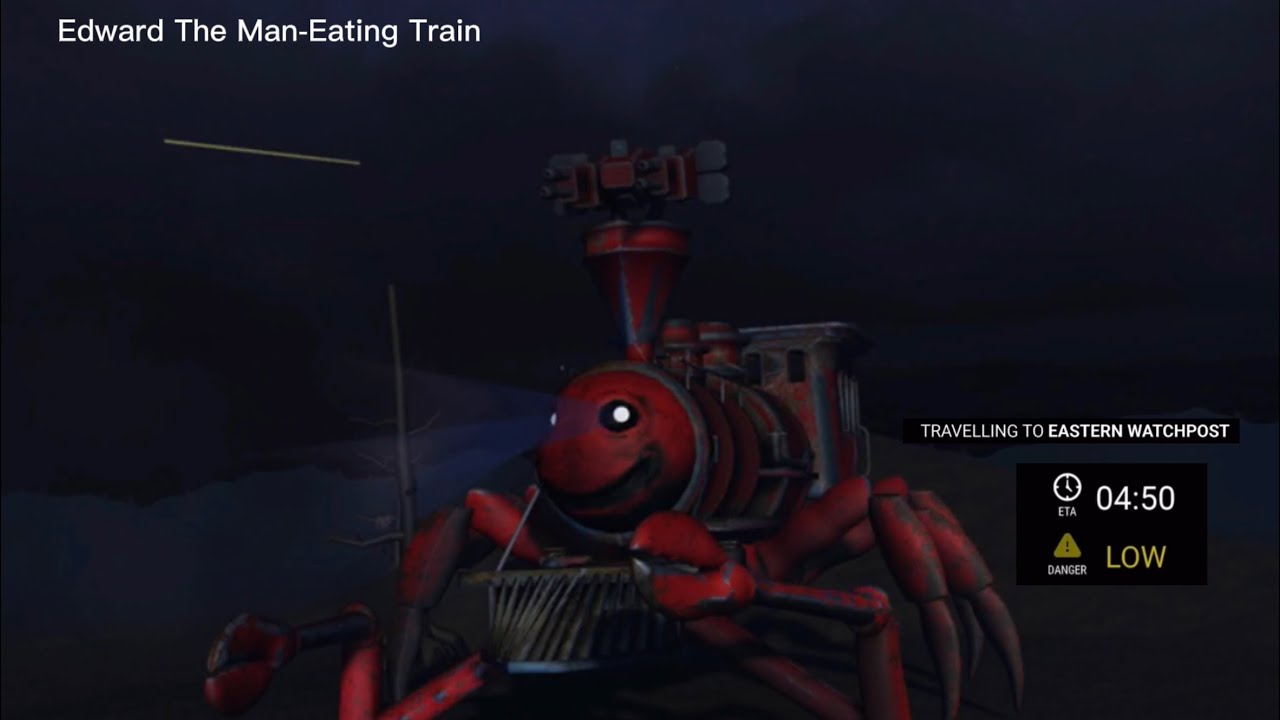 Коды поезд людоед. Edward the man-eating Train коды.