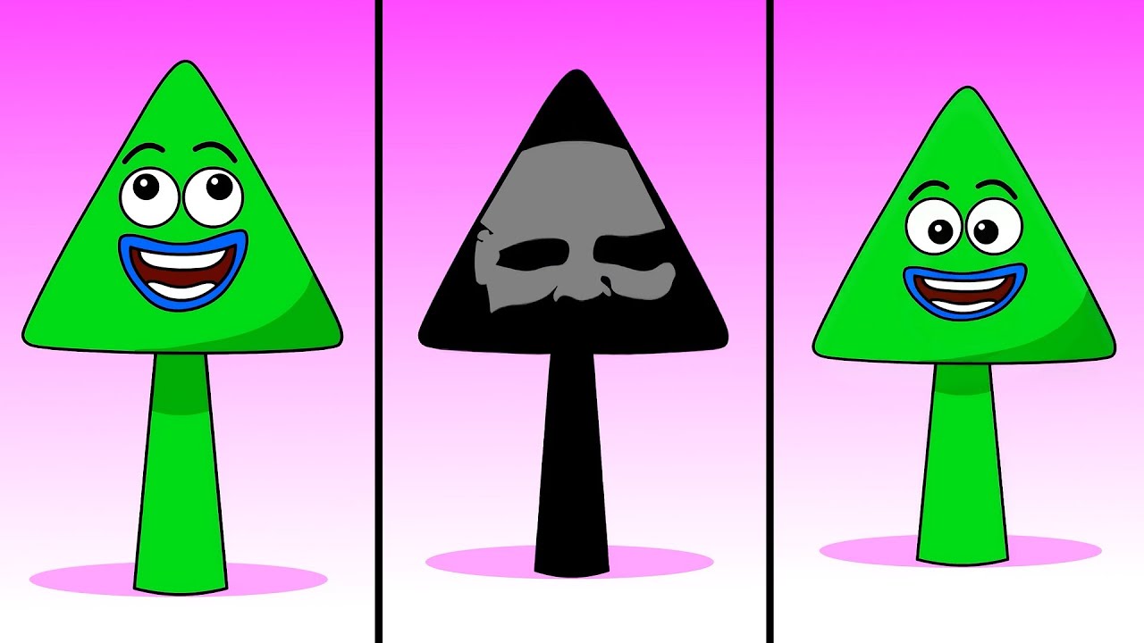 Sprunki OC Triangle ALL PHASES | Incredibox Compilation 