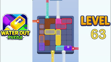 Water Out Puzzle Level 63 Walkthrough Solution